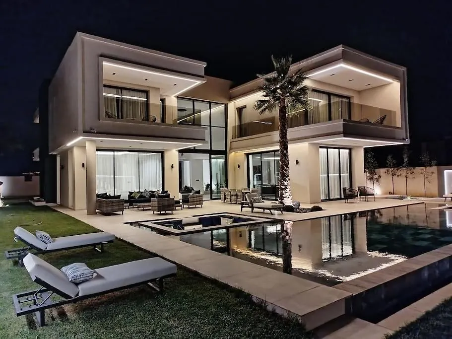 Villa Moderne Au Sein Du Golf Amelkis Marrakesh Morocco
